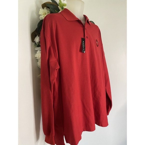 Red Driway SandPiper Bay Golf Course Long Sleeve T Shirt XL Polo Embroidered NWT - Picture 2 of 16